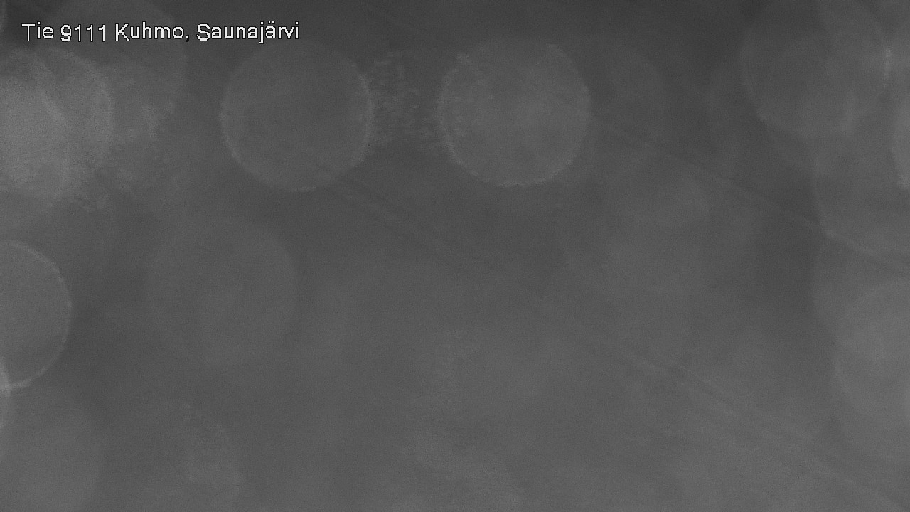 Weather Camera Image Road 9111 Kuhmo, Saunajärvi, Kuhmo, Kainuu