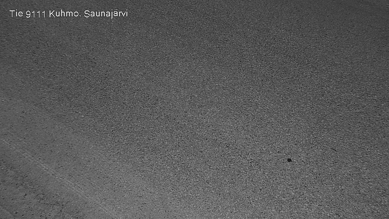 Weather Camera Image Väg 9111 Kuhmo, Saunajärvi, Kuhmo, Kainuu