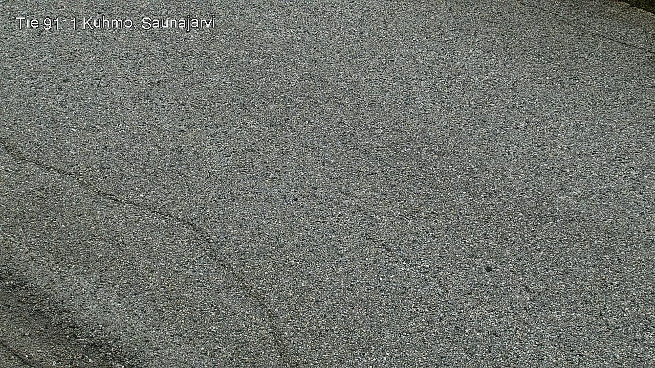 Weather Camera Image Väg 9111 Kuhmo, Saunajärvi, Kuhmo, Kainuu
