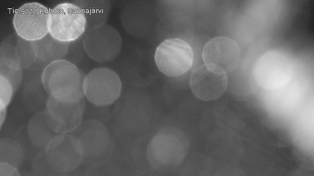 Weather Camera Image Road 9111 Kuhmo, Saunajärvi, Kuhmo, Kainuu