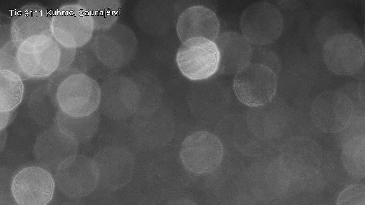 Weather Camera Image Road 9111 Kuhmo, Saunajärvi, Kuhmo, Kainuu