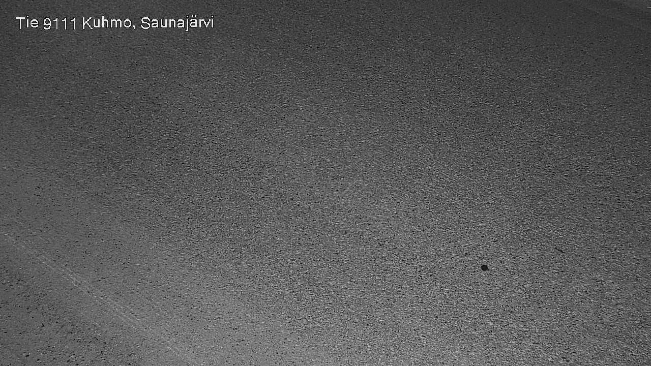Weather Camera Image Väg 9111 Kuhmo, Saunajärvi, Kuhmo, Kainuu