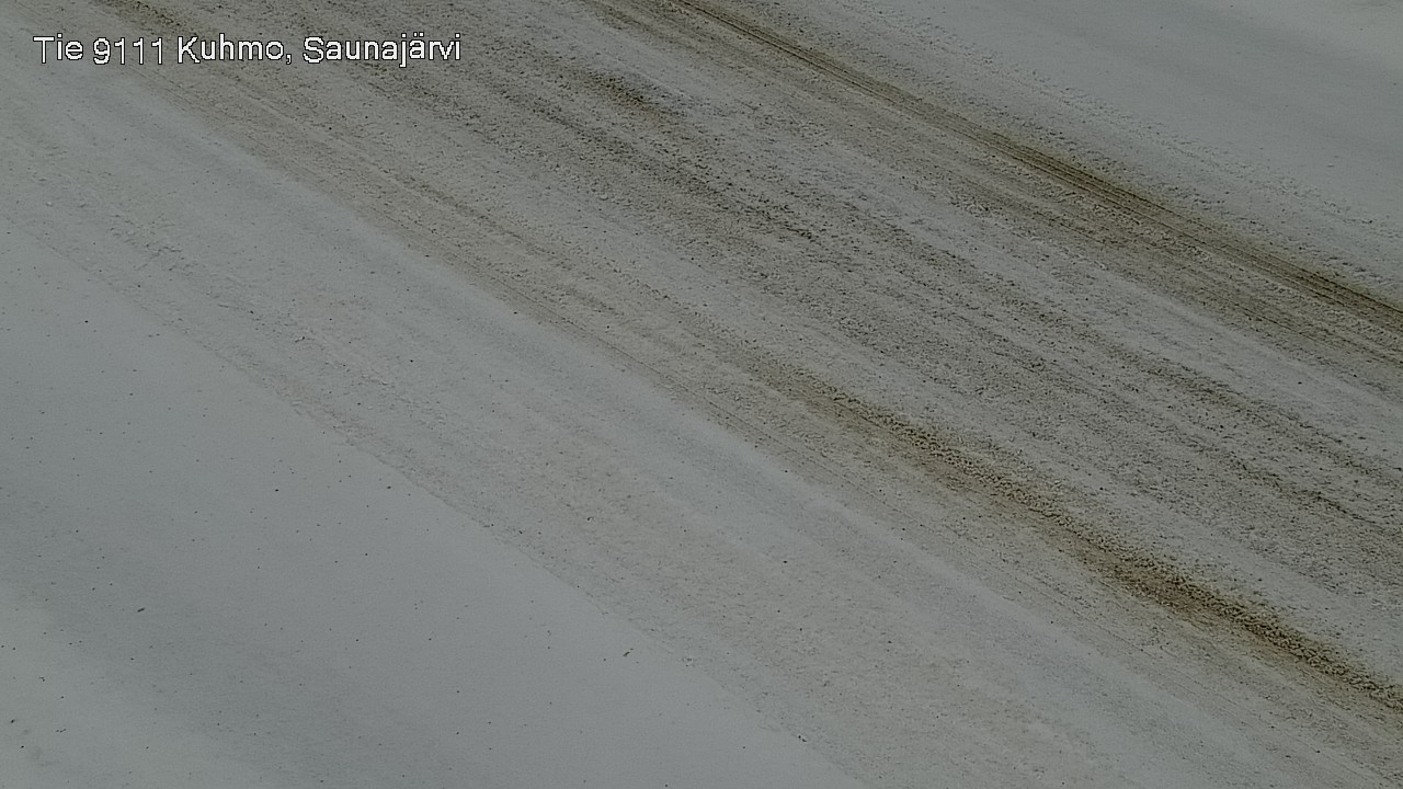 Weather Camera Image Road 9111 Kuhmo, Saunajärvi, Kuhmo, Kainuu