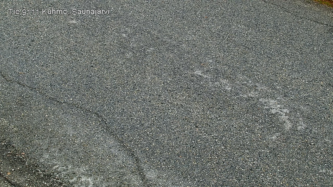 Weather Camera Image Road 9111 Kuhmo, Saunajärvi, Kuhmo, Kainuu