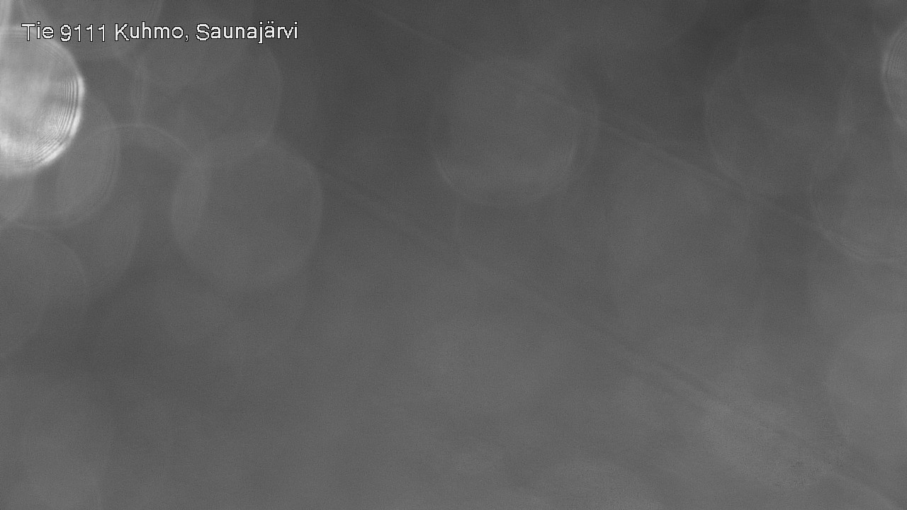 Weather Camera Image Road 9111 Kuhmo, Saunajärvi, Kuhmo, Kainuu