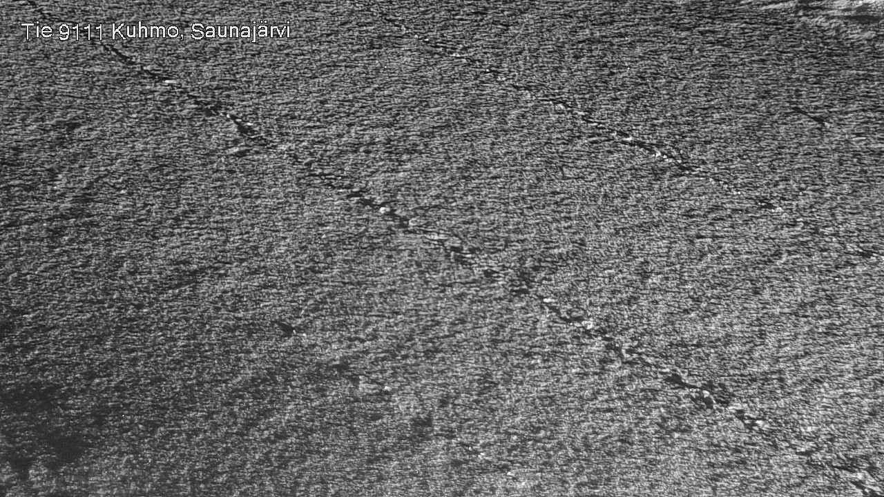 Weather Camera Image Road 9111 Kuhmo, Saunajärvi, Kuhmo, Kainuu