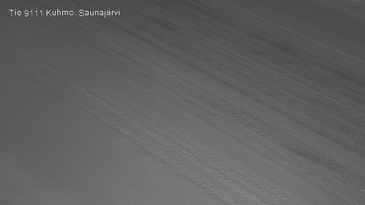Weather Camera Image Road 9111 Kuhmo, Saunajärvi, Kuhmo, Kainuu