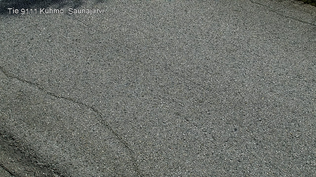 Weather Camera Image Väg 9111 Kuhmo, Saunajärvi, Kuhmo, Kainuu
