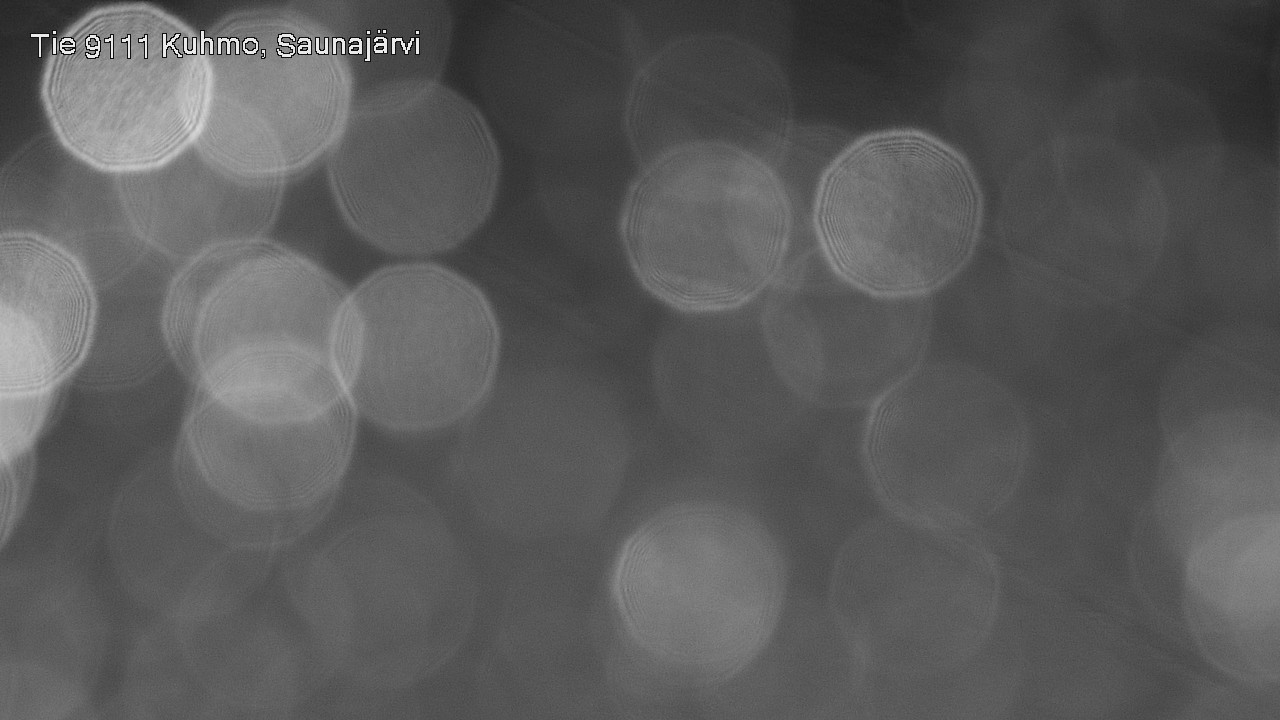 Weather Camera Image Road 9111 Kuhmo, Saunajärvi, Kuhmo, Kainuu