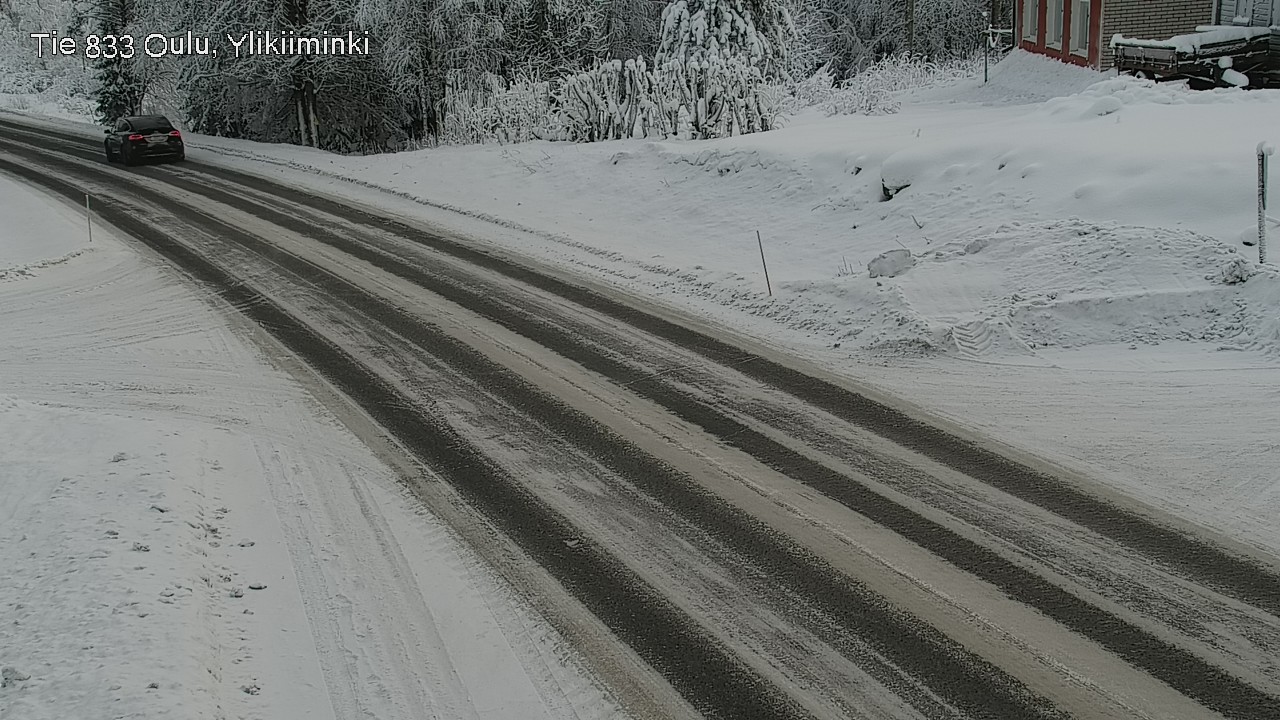 Weather Camera Image Road  833 Oulu, Vesala, Oulu, Pohjois-Pohjanmaa