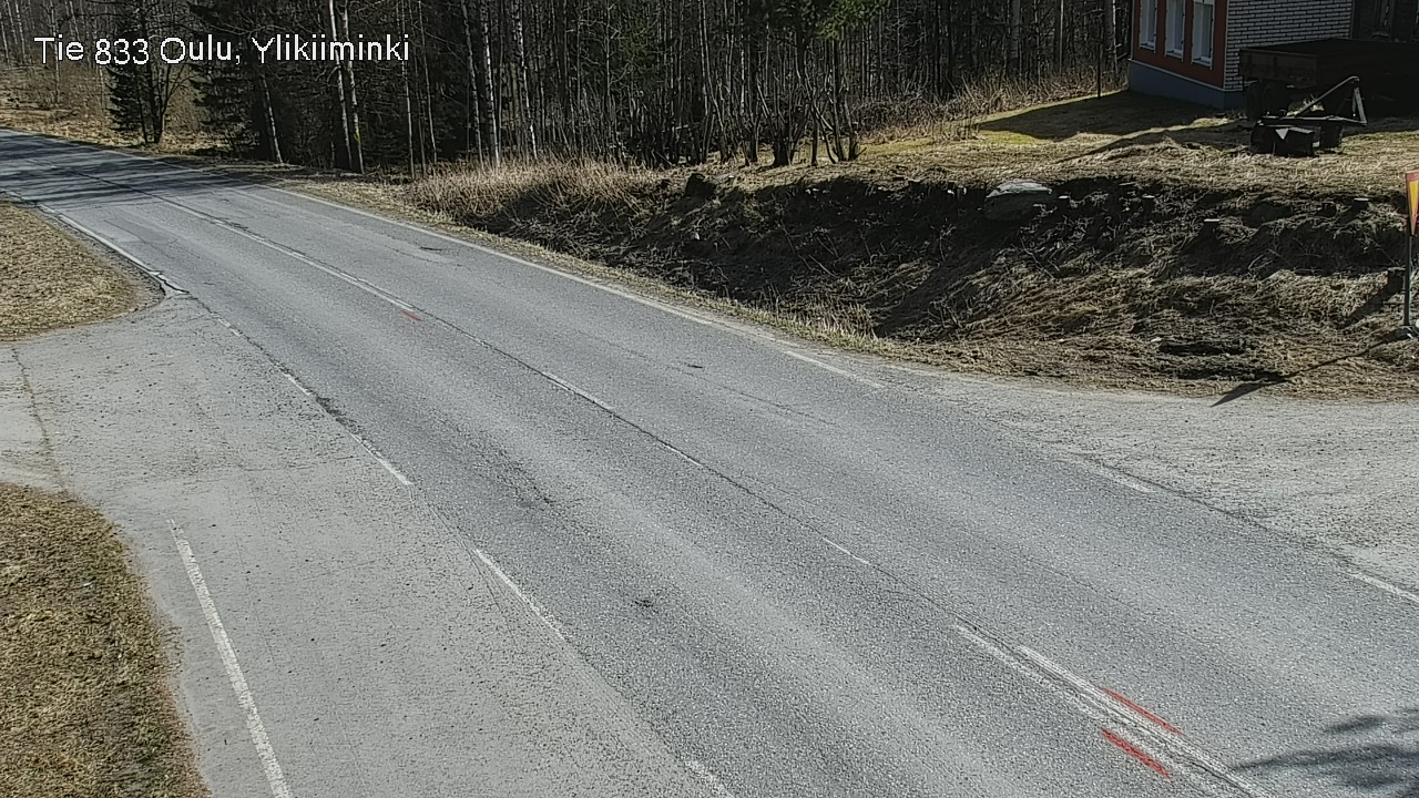 Kelikamerat Kuva Tie 833 Oulu, Vesala, Oulu, Pohjois-Pohjanmaa