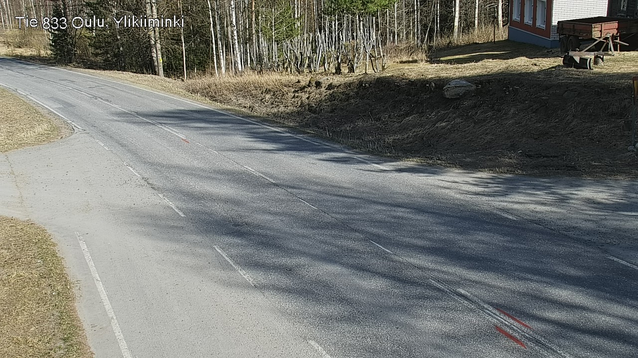 Kelikamerat Kuva Tie 833 Oulu, Vesala, Oulu, Pohjois-Pohjanmaa