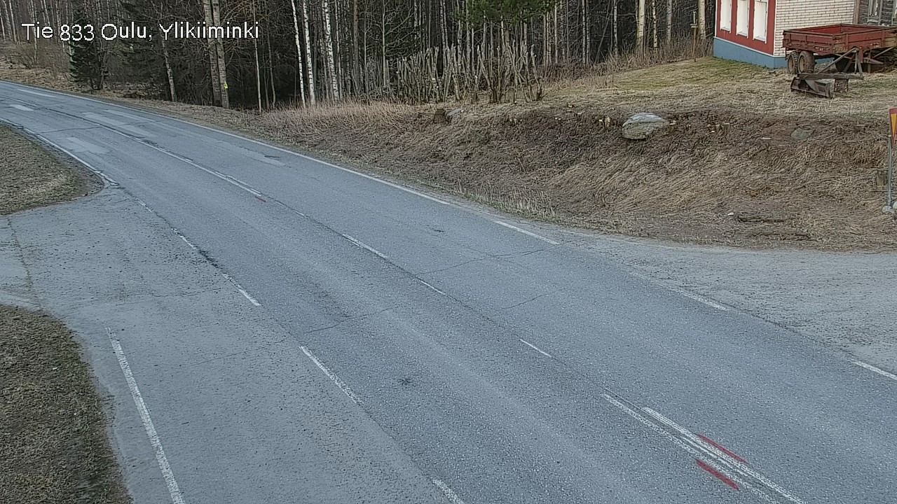 Kelikamerat Kuva Tie 833 Oulu, Vesala, Oulu, Pohjois-Pohjanmaa