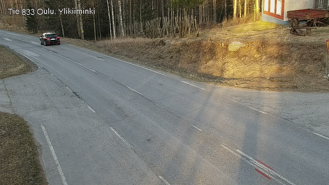 Kelikamerat Kuva Tie 833 Oulu, Vesala, Oulu, Pohjois-Pohjanmaa