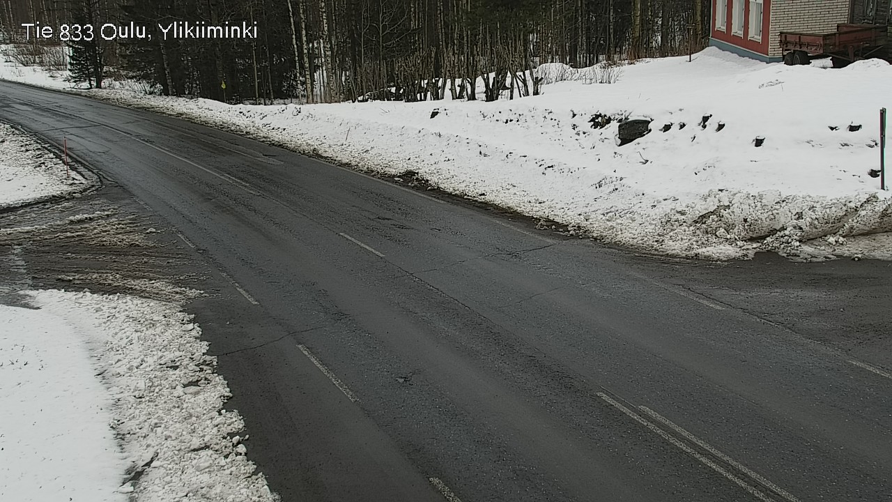 Kelikamerat Kuva Tie 833 Oulu, Vesala, Oulu, Pohjois-Pohjanmaa
