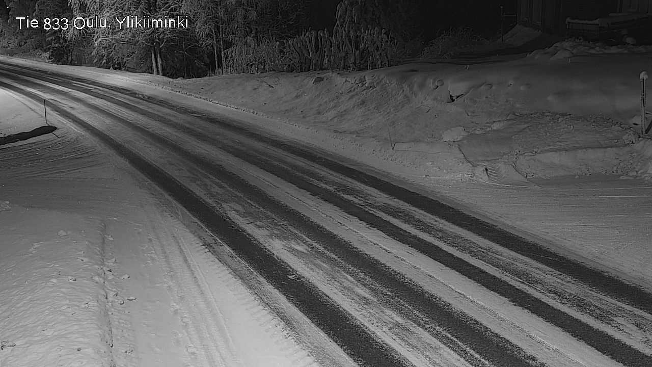 Kelikamerat Kuva Tie 833 Oulu, Vesala, Oulu, Pohjois-Pohjanmaa