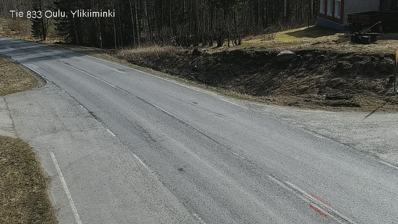 Weather Camera Image Road  833 Oulu, Vesala, Oulu, Pohjois-Pohjanmaa