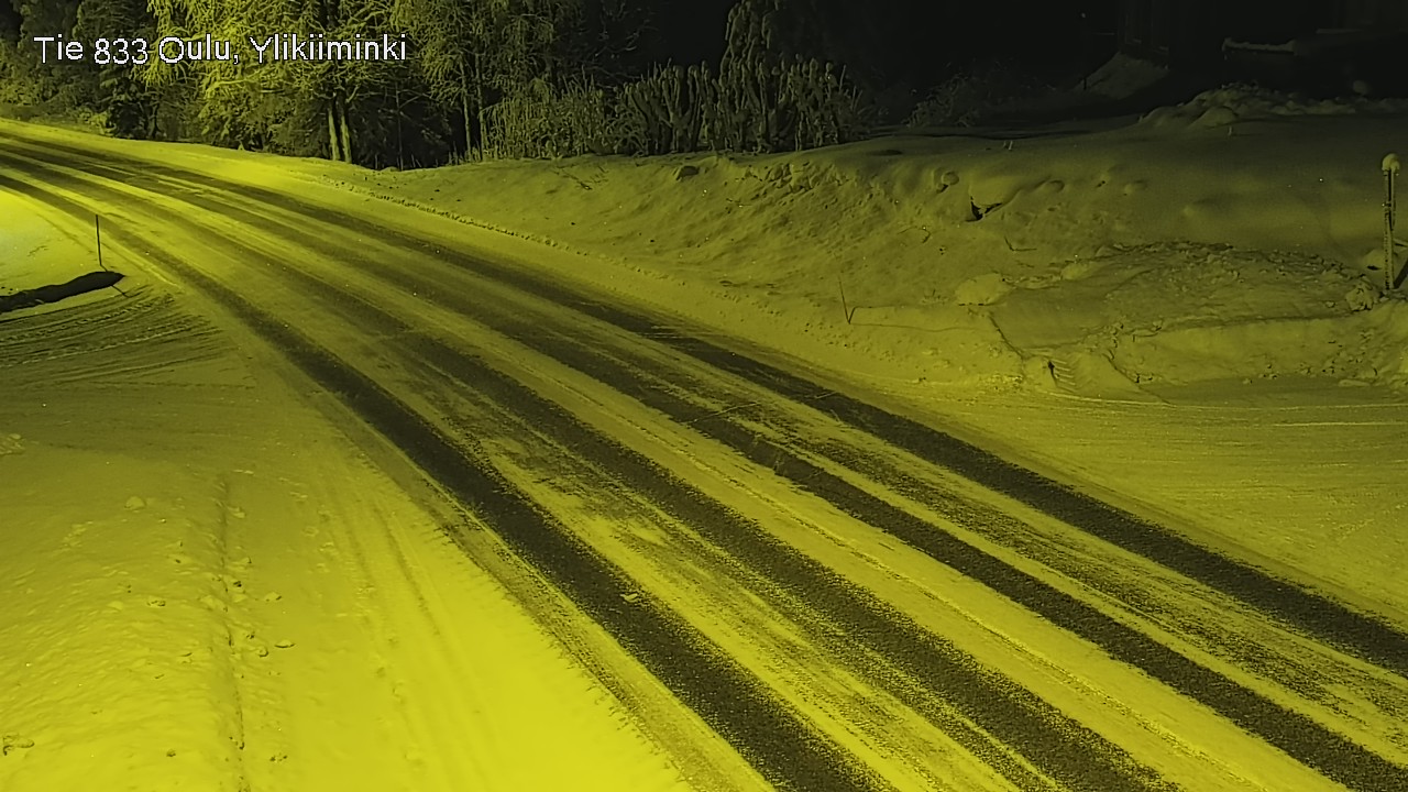 Kelikamerat Kuva Tie 833 Oulu, Vesala, Oulu, Pohjois-Pohjanmaa