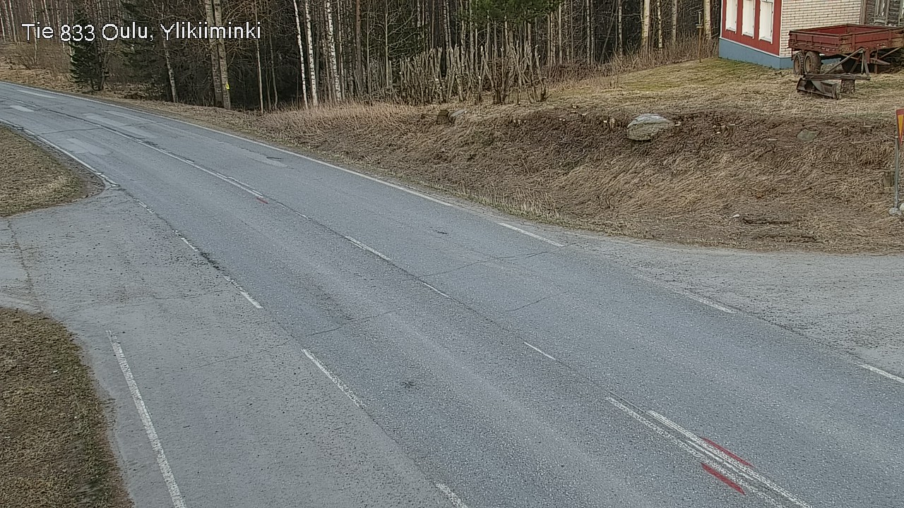 Kelikamerat Kuva Tie 833 Oulu, Vesala, Oulu, Pohjois-Pohjanmaa