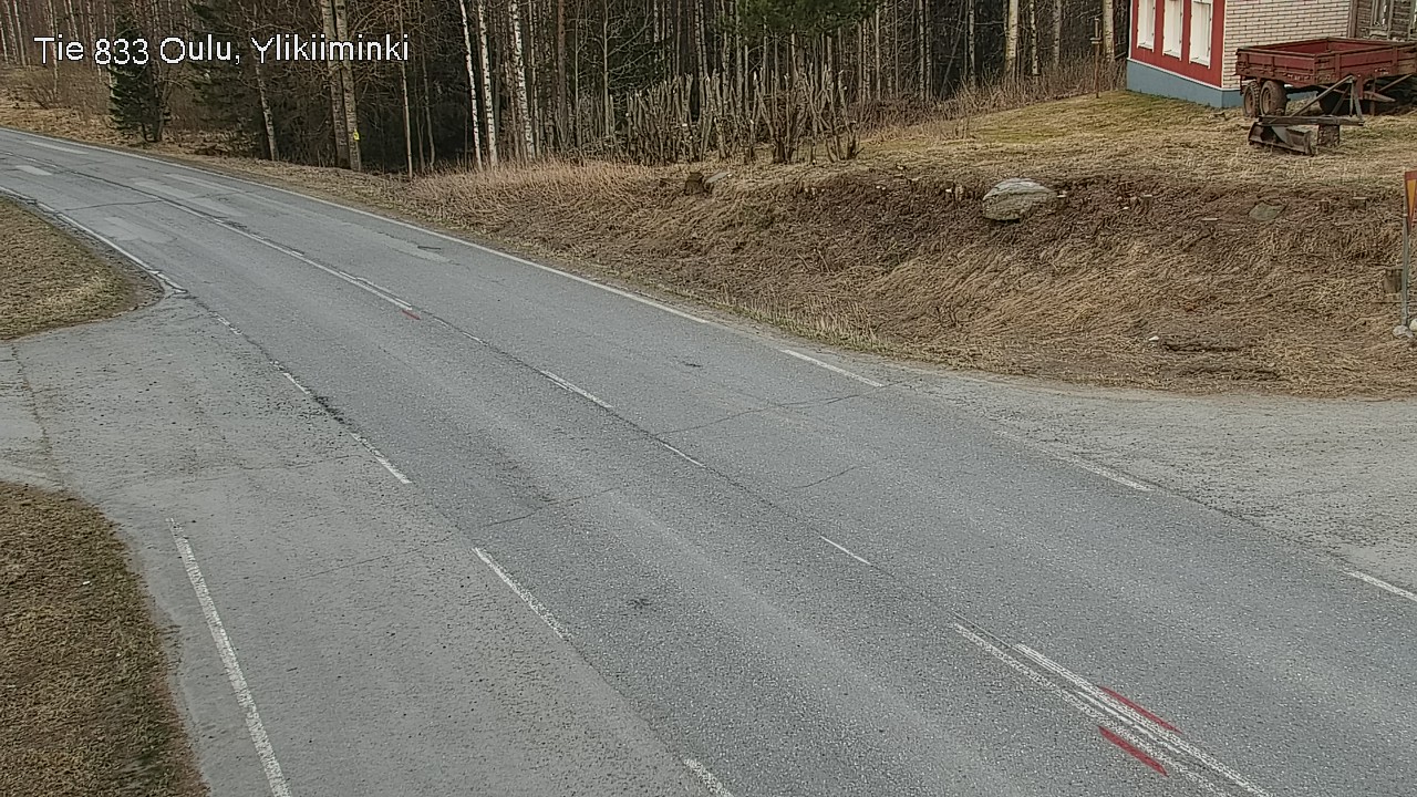 Kelikamerat Kuva Tie 833 Oulu, Vesala, Oulu, Pohjois-Pohjanmaa
