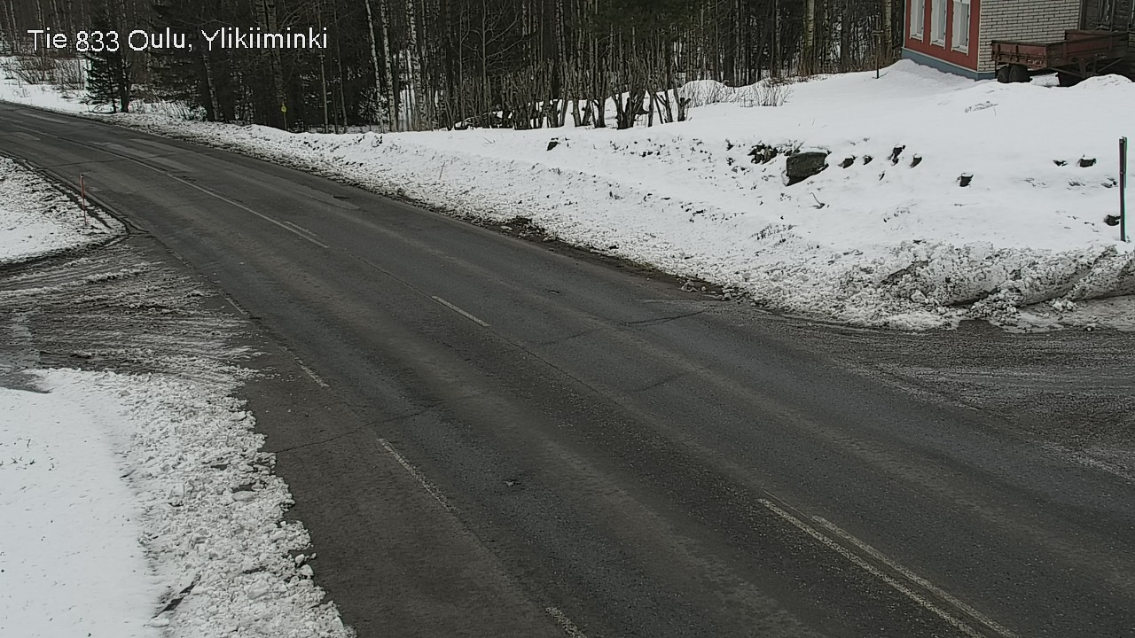 Kelikamerat Kuva Tie 833 Oulu, Vesala, Oulu, Pohjois-Pohjanmaa