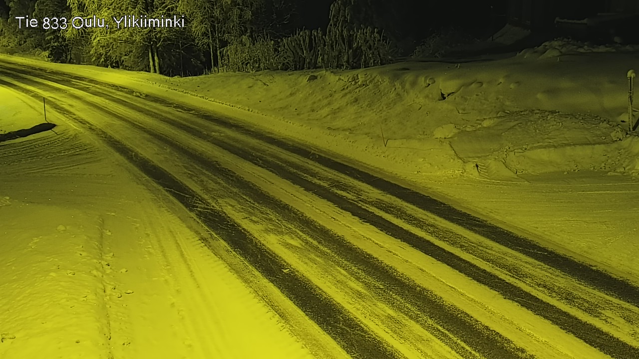 Kelikamerat Kuva Tie 833 Oulu, Vesala, Oulu, Pohjois-Pohjanmaa