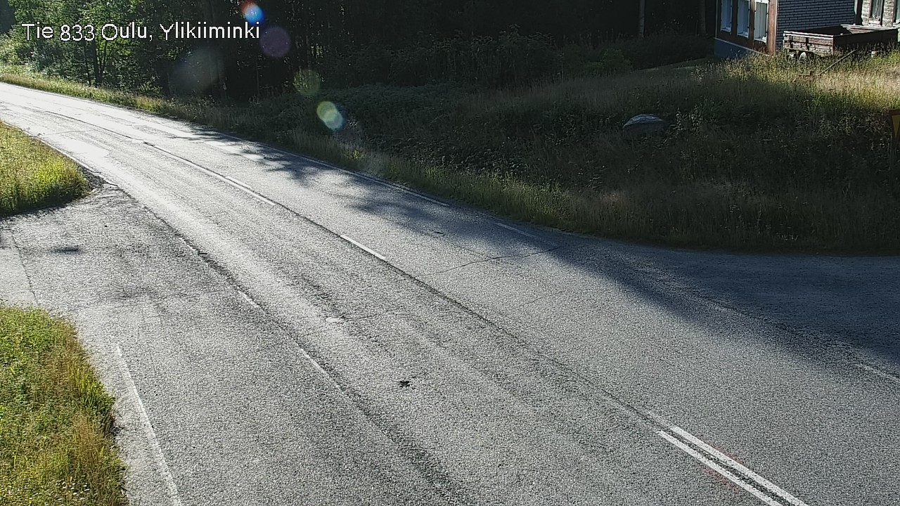 Weather Camera Image Road  833 Oulu, Vesala, Oulu, Pohjois-Pohjanmaa