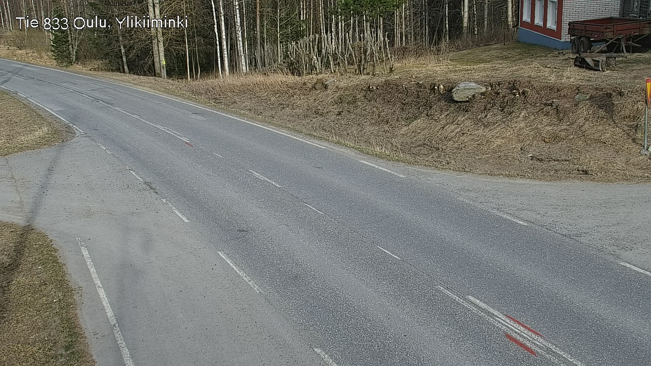 Kelikamerat Kuva Tie 833 Oulu, Vesala, Oulu, Pohjois-Pohjanmaa