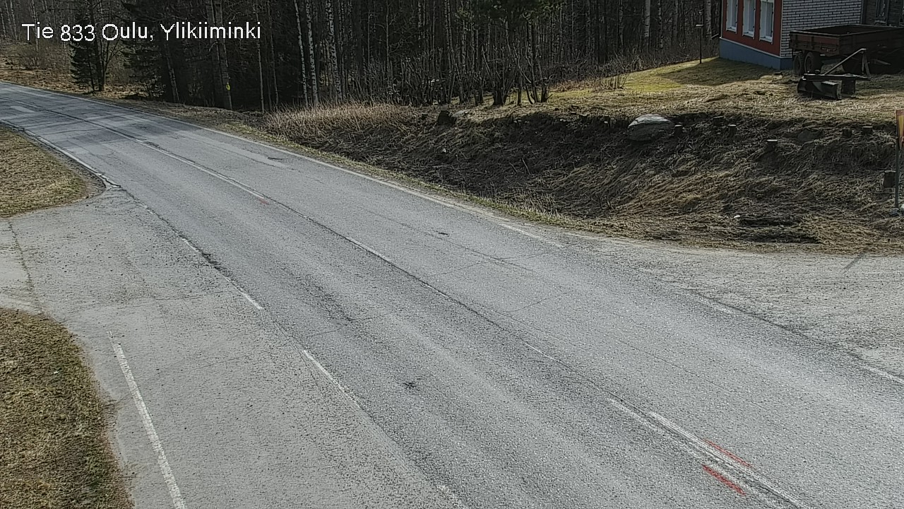 Weather Camera Image Road  833 Oulu, Vesala, Oulu, Pohjois-Pohjanmaa