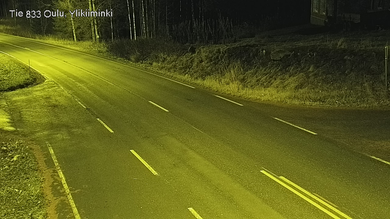 Kelikamerat Kuva Tie 833 Oulu, Vesala, Oulu, Pohjois-Pohjanmaa