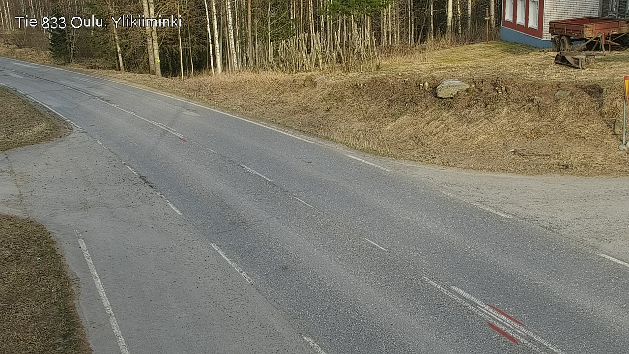 Kelikamerat Kuva Tie 833 Oulu, Vesala, Oulu, Pohjois-Pohjanmaa