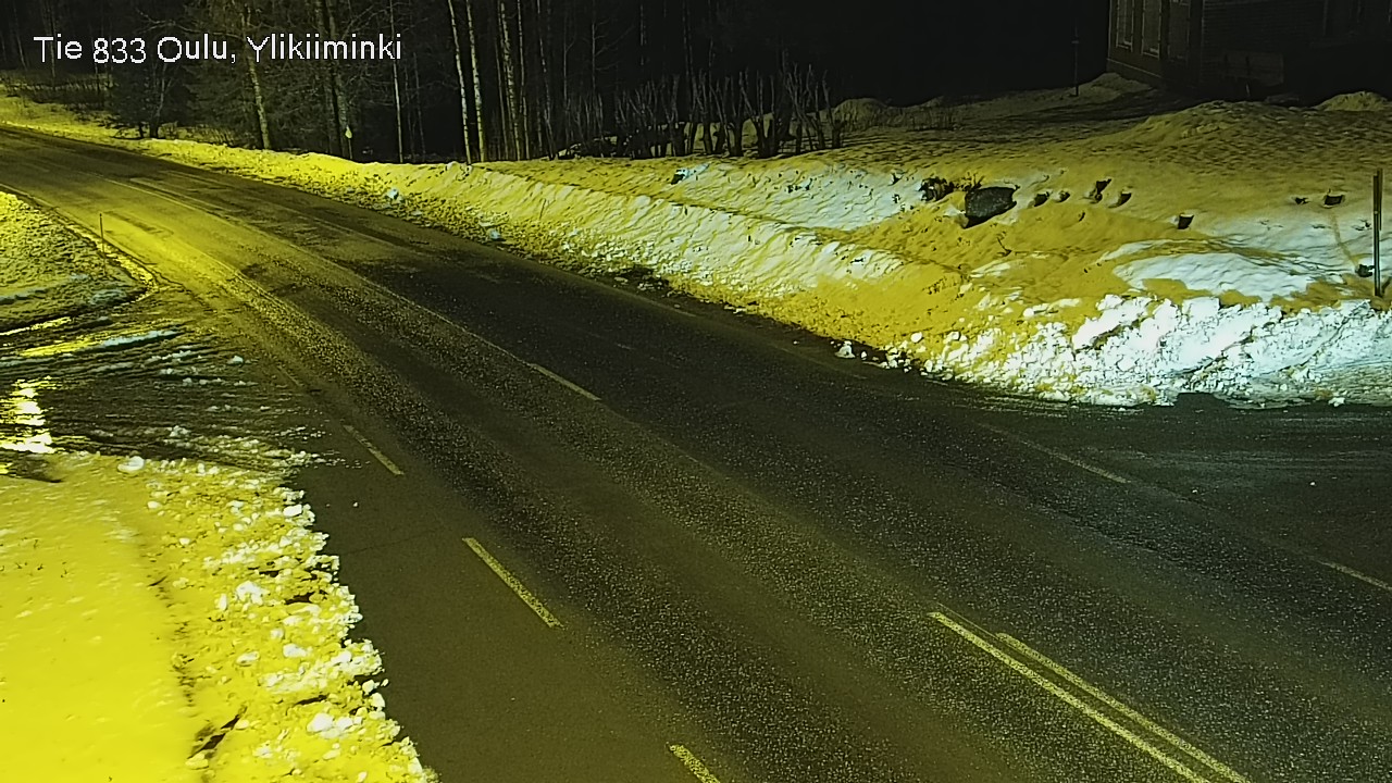 Kelikamerat Kuva Tie 833 Oulu, Vesala, Oulu, Pohjois-Pohjanmaa