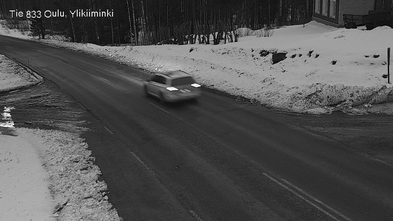 Kelikamerat Kuva Tie 833 Oulu, Vesala, Oulu, Pohjois-Pohjanmaa