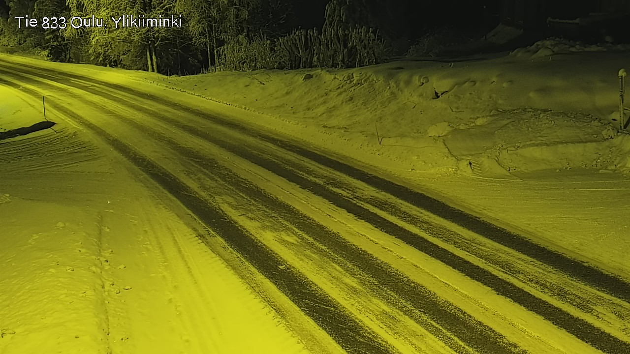 Kelikamerat Kuva Tie 833 Oulu, Vesala, Oulu, Pohjois-Pohjanmaa