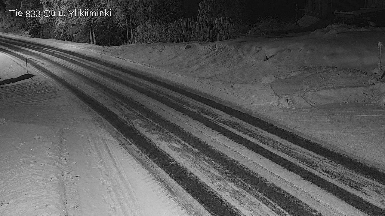 Kelikamerat Kuva Tie 833 Oulu, Vesala, Oulu, Pohjois-Pohjanmaa