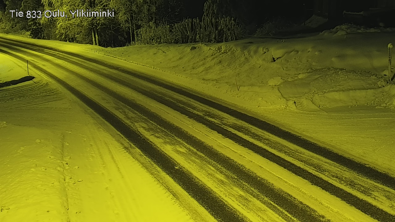 Kelikamerat Kuva Tie 833 Oulu, Vesala, Oulu, Pohjois-Pohjanmaa