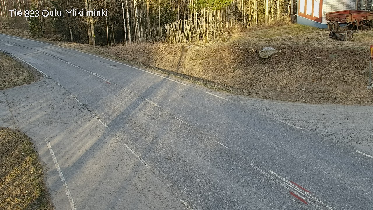 Kelikamerat Kuva Tie 833 Oulu, Vesala, Oulu, Pohjois-Pohjanmaa