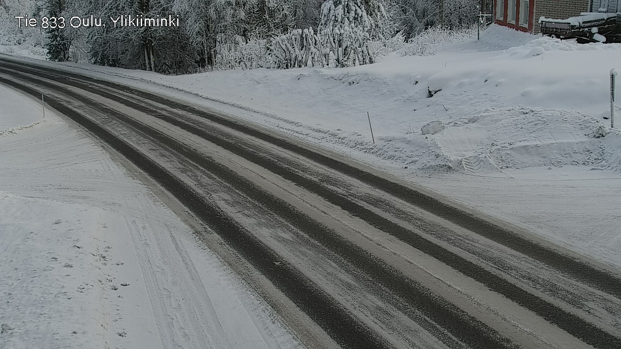 Weather Camera Image Road  833 Oulu, Vesala, Oulu, Pohjois-Pohjanmaa