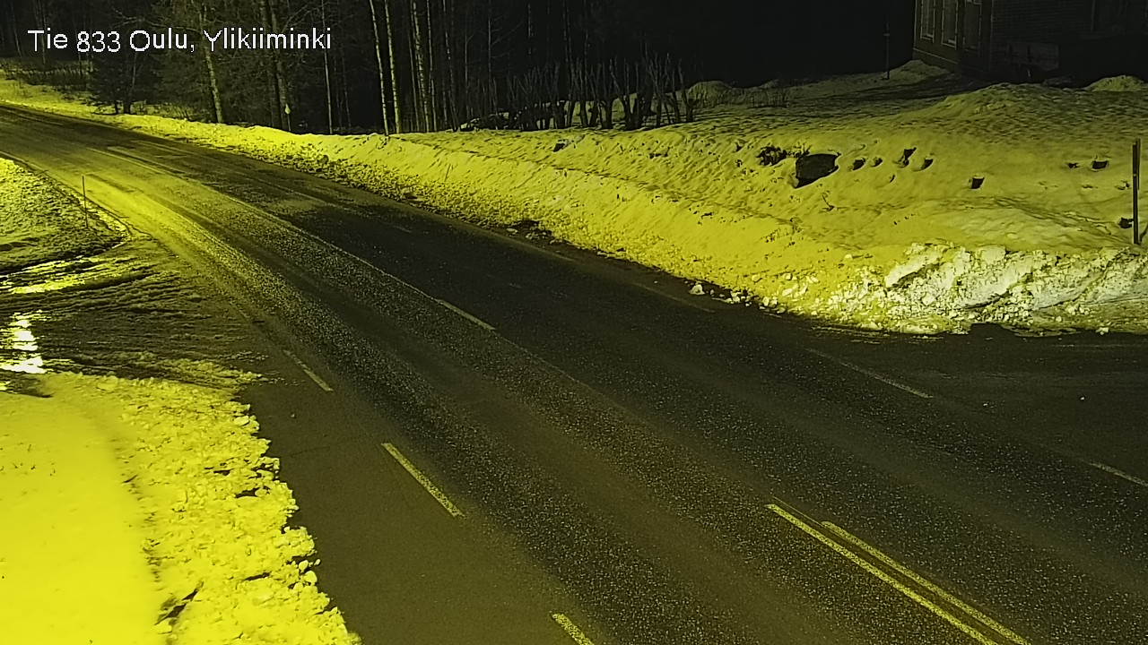 Kelikamerat Kuva Tie 833 Oulu, Vesala, Oulu, Pohjois-Pohjanmaa