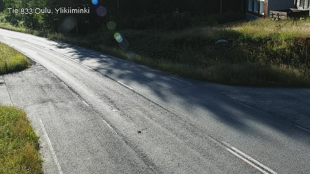 Weather Camera Image Road  833 Oulu, Vesala, Oulu, Pohjois-Pohjanmaa