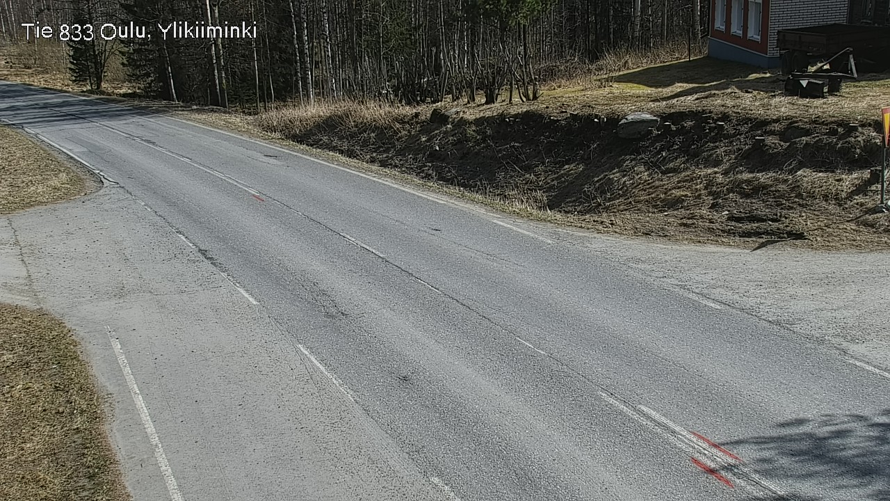 Kelikamerat Kuva Tie 833 Oulu, Vesala, Oulu, Pohjois-Pohjanmaa