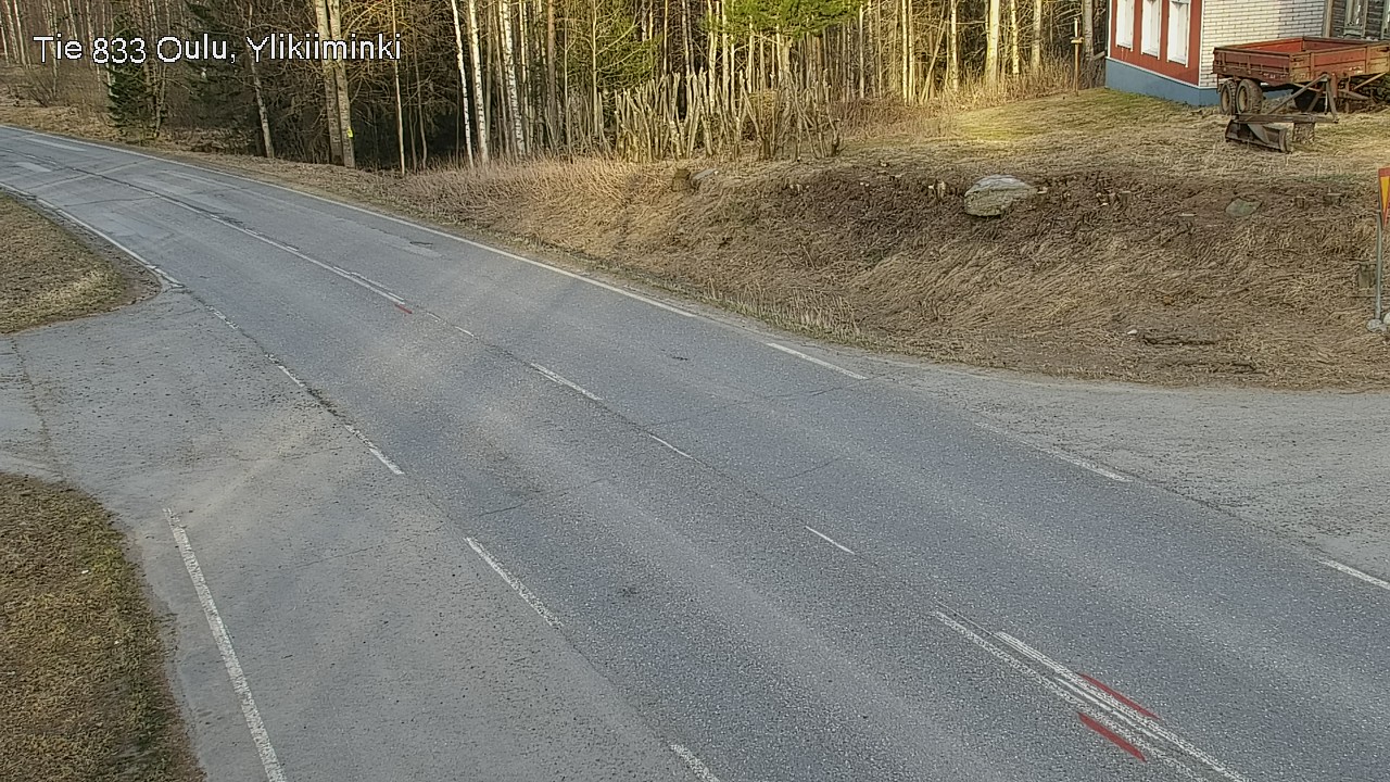 Kelikamerat Kuva Tie 833 Oulu, Vesala, Oulu, Pohjois-Pohjanmaa