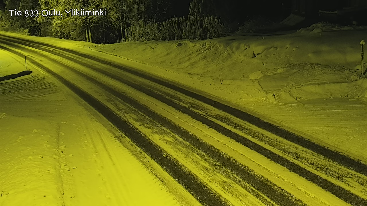 Kelikamerat Kuva Tie 833 Oulu, Vesala, Oulu, Pohjois-Pohjanmaa