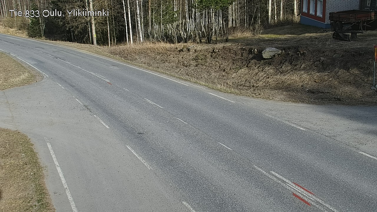 Kelikamerat Kuva Tie 833 Oulu, Vesala, Oulu, Pohjois-Pohjanmaa
