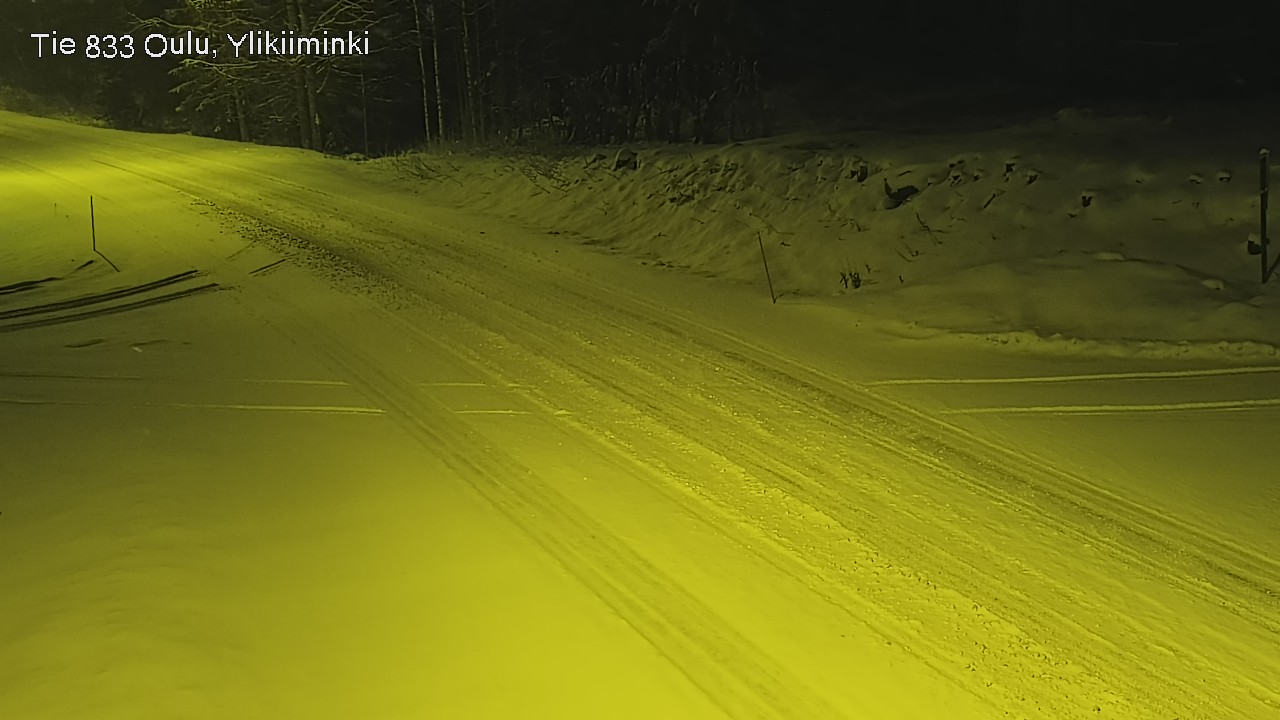 Kelikamerat Kuva Tie 833 Oulu, Vesala, Oulu, Pohjois-Pohjanmaa