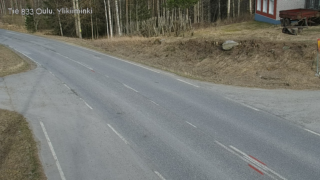 Kelikamerat Kuva Tie 833 Oulu, Vesala, Oulu, Pohjois-Pohjanmaa
