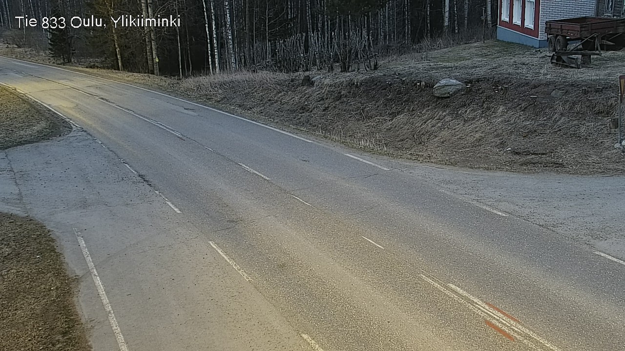 Kelikamerat Kuva Tie 833 Oulu, Vesala, Oulu, Pohjois-Pohjanmaa
