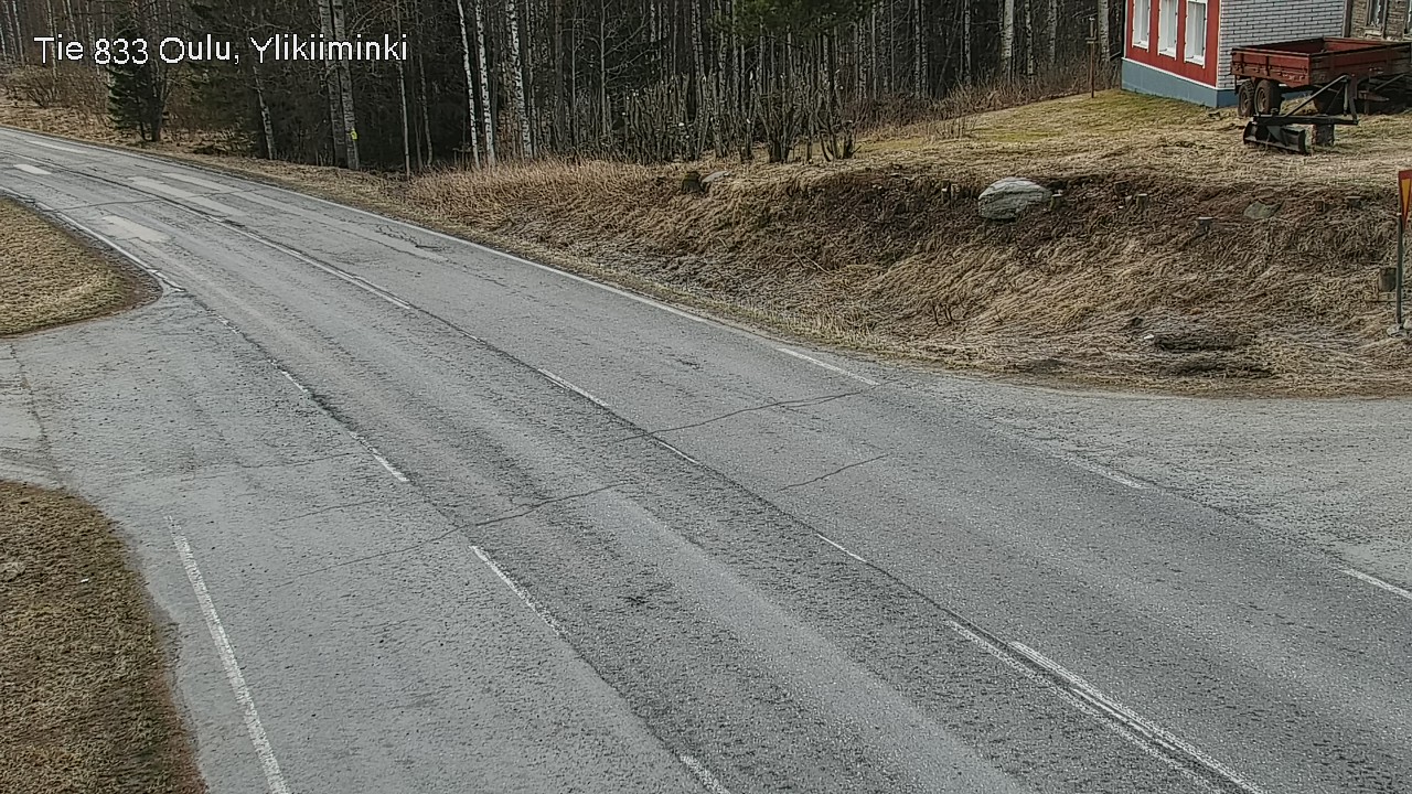 Kelikamerat Kuva Tie 833 Oulu, Vesala, Oulu, Pohjois-Pohjanmaa