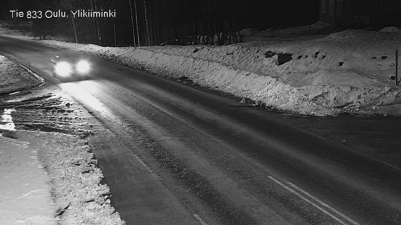 Kelikamerat Kuva Tie 833 Oulu, Vesala, Oulu, Pohjois-Pohjanmaa