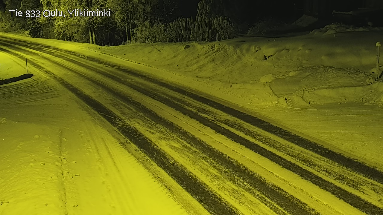 Kelikamerat Kuva Tie 833 Oulu, Vesala, Oulu, Pohjois-Pohjanmaa